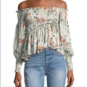 Alexis Elsa top in botanical cream